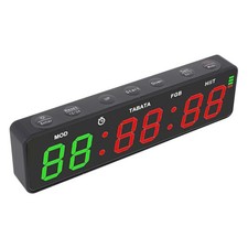 Portable Gym Timer Clock Magnetic Rechargeable Workout Interval Fitness Dig