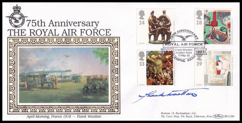 Artist frank wootton signed - artist,