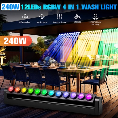240w wall wash light bar - wall,