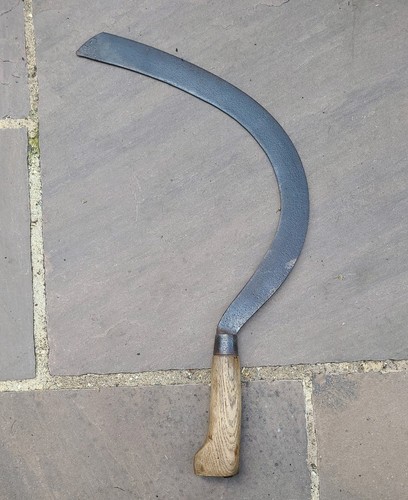 Elwell vintage grass sickle - elwell,