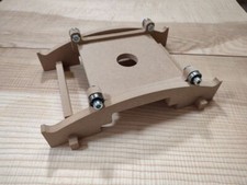 Fretboard radius milling device / fretboard radius jig guitar making luthier tool