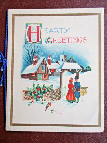 Vintage christmas greetings - vintage,