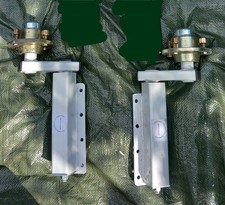 Trailer indespension suspension units 500kg per pair 4" PCD hubs standard stub