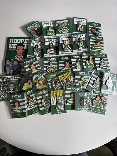 Hoidy hooped heroes celtic pin - celtic,
