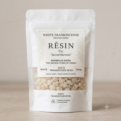 Pure sacred white frankincense - white,