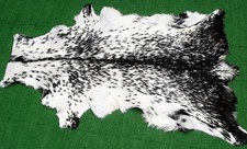 Luxury Goat hide Rug Hair on