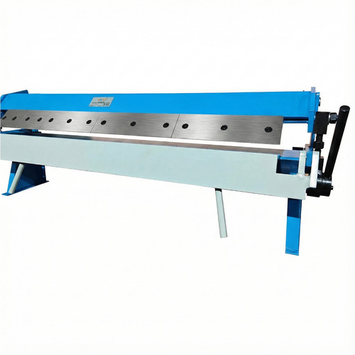 Sheet metal manual folding