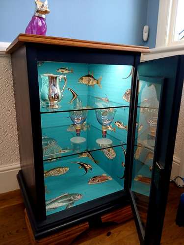 Upcycled cocktail cabinet - upcycled,