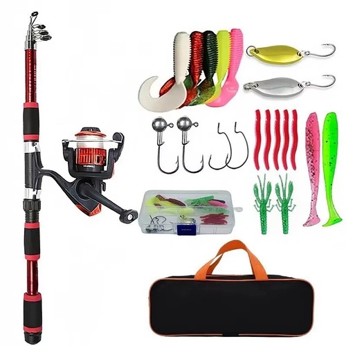 Kids fishing rod reel - rod, &