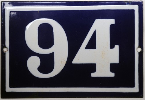 Old blue french house - blue,