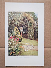 The Dovecote at Stonelands - Antique Print - 1923