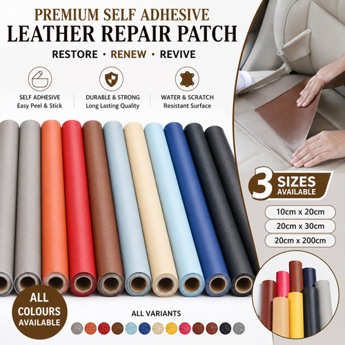 Self adhesive leather repair - self,