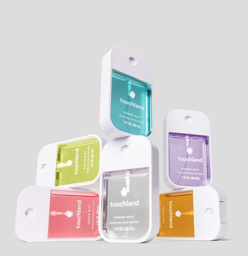 Touchland hand sanitiser spray - hand,