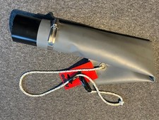 Ready to install Grey Hypalon Elephant drain trunk Rib Transom made by MILPRO