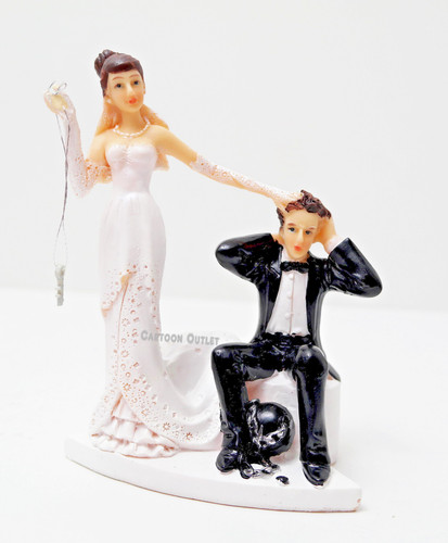 Bride and groom cake topper - groom,
