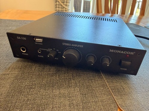 Monacor 100 compact stereo - monacor,