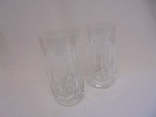 Vintage pair lead crystal - vintage, of