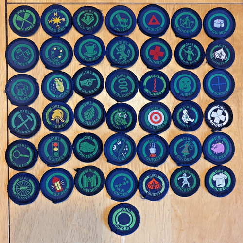 Vintage girl guides - x,