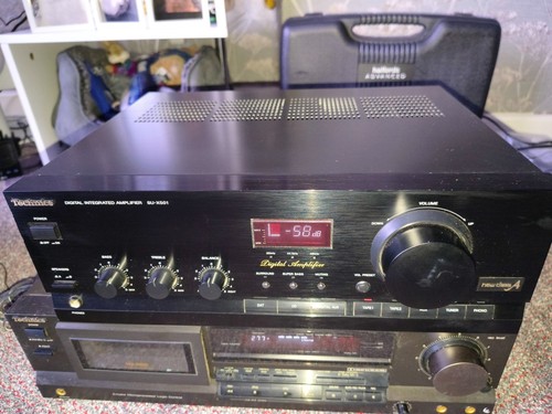 Technics x501 black - black, stereo