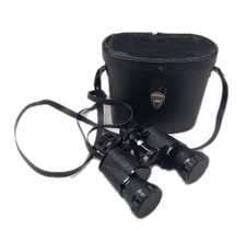 Omiya Coated Optics Vintage Binoculars 8 x 40 Black 341ft at 1000 YDS Japan Case