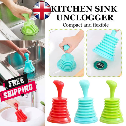 Universal sink drain plunger - sink,
