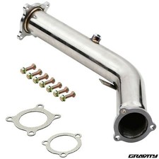 STAINLESS EXHAUST DOWNPIPE FOR AUDI A4 A5 B8 Q5 S LINE 2.0 TFSI QUATTRO 08-12