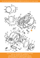 YAMAHA Plate, Bearing Cover