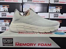 SKECHERS MENS SHOES GREY FLEX KNIT MEMORY FOAM GYM SLIP ON SKETCHERS TRAINERS 10