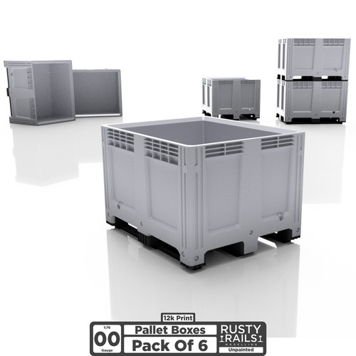 130 pallet boxes - pallet, (6