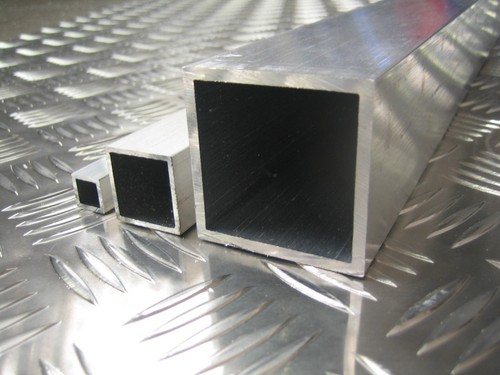 Aluminium square box - box, tube