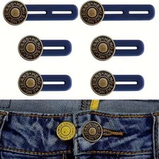 6Pc Adjustable Jeans Waist