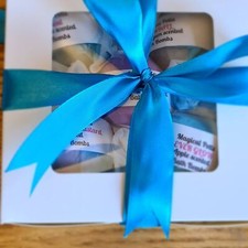 Male aftershave scented bath bomb gift set