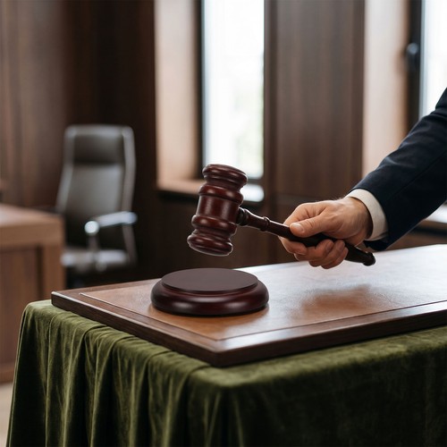 Wooden judge gavel - wooden,
