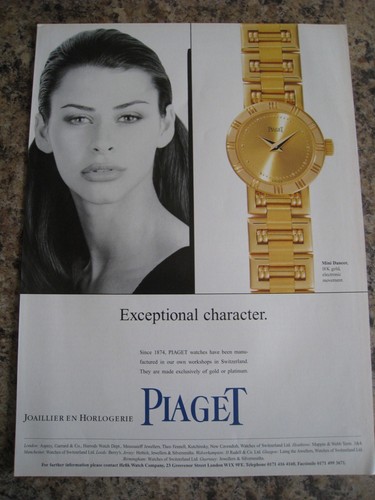 Piaget mini dancer gold watch - piaget,