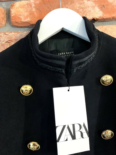 A643 zara short blazer black - a643,