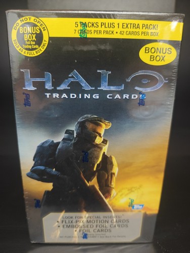 Halo 2007 topps - topps, box