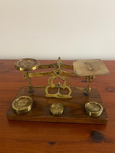 Vintage antique brass postal - vintage,