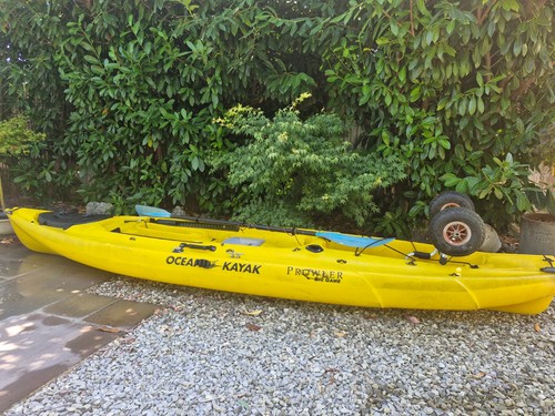 Yellow ocean kayak prowler - ocean,