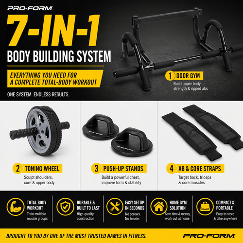 Proform home gym - 7,