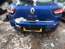 RENAULT CLIO MK4 REAR BUMPER COMPLETE BLUE 2016-2019 TERQH