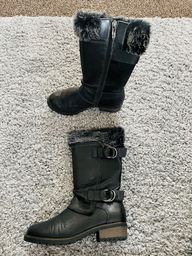 Tamaris black leather faux - tamaris,