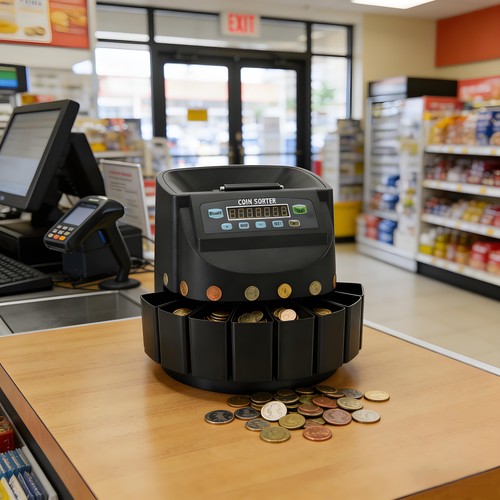 Coin money counter - money, sorter