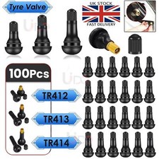 100PCS TR412 TR413 Tubeless