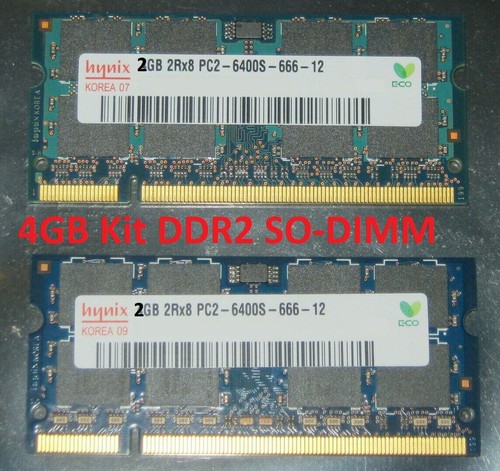 2x2gb 4gb kit ddr2 - ddr2, ram