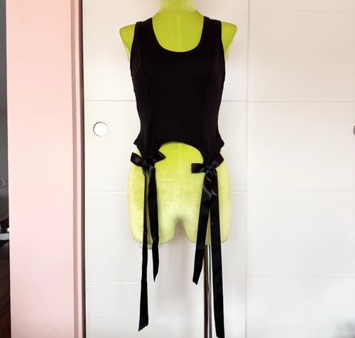 Simone rocha black - bow, tail