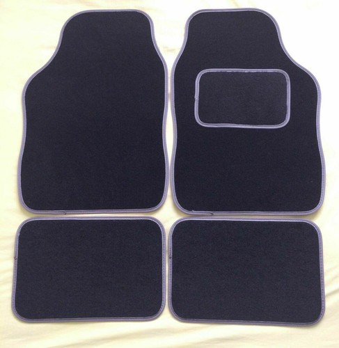 Universal car floor mats black - car,