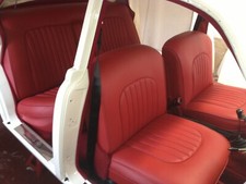 PAIR OF JAGUAR MK2 FRONT SEAT