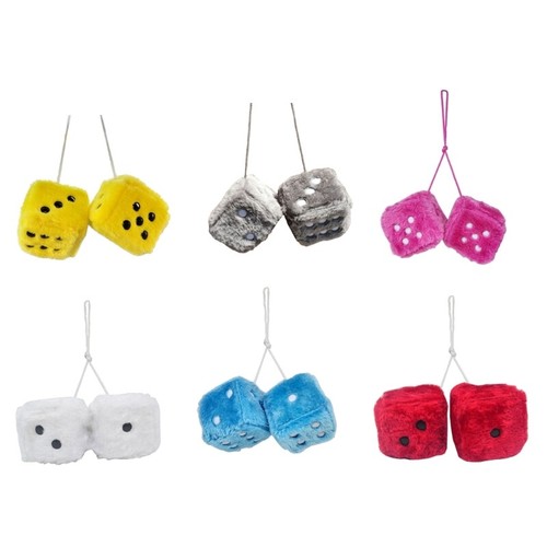 Car furry dice - dice,