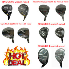 Ping G430/G440 - Taylormade 2023 Stealth 2/2024 Qi 10 (Head Only, Without Rod)