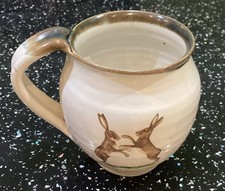 Scottish Pottery, Hare design mug.